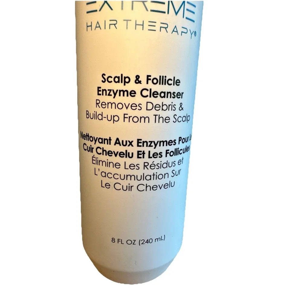 ✅️ EXT Extreme Hair‎ Therapy Scalp & Follicle Enzyme Cleanser NEW 8oz (Two Pack)